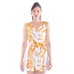Michael Jackson Scoop Neck Skater Dress