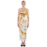 Michael Jackson Fitted Maxi Dress
