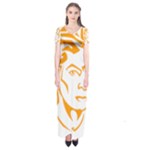 Michael Jackson Short Sleeve Maxi Dress