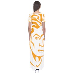 Short Sleeve Maxi Dress 