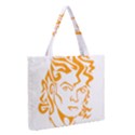 Zipper Medium Tote Bag Front