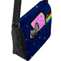 Flap Closure Messenger Bag (L) 