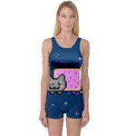 Nyan Cat One Piece Boyleg Swimsuit