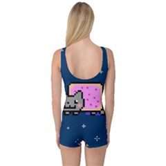 One Piece Boyleg Swimsuit 