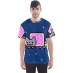 Nyan Cat Men s Sport Mesh Tee