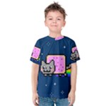 Nyan Cat Kid s Cotton Tee