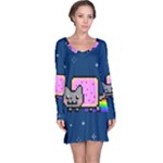 Nyan Cat Long Sleeve Nightdress