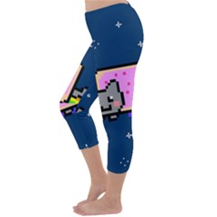 Capri Winter Leggings Back Capri Winter Leggings Back