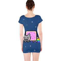 Short Sleeve Bodycon Dress Back Short Sleeve Bodycon Dress Back
