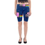 Nyan Cat Yoga Cropped Leggings