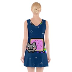 V-Neck Sleeveless Dress 