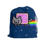 Nyan Cat Drawstring Pouch (XL)