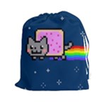 Nyan Cat Drawstring Pouch (XXL)