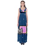 Nyan Cat Empire Waist Maxi Dress