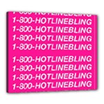 1 800 1 800 1800 Hotline Bling Canvas 24  x 20  (Stretched)