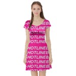 1 800 1 800 1800 Hotline Bling Short Sleeve Skater Dress