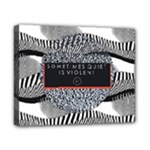 Sometimes Quiet Is Violent Twenty One Pilots The Meaning Of Blurryface Album Canvas 10  x 8  (Stretched)