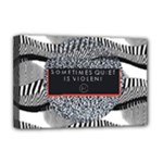 Sometimes Quiet Is Violent Twenty One Pilots The Meaning Of Blurryface Album Deluxe Canvas 18  x 12  (Stretched)
