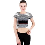 Sometimes Quiet Is Violent Twenty One Pilots The Meaning Of Blurryface Album Crew Neck Crop Top