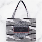 Sometimes Quiet Is Violent Twenty One Pilots The Meaning Of Blurryface Album Mini Tote Bag