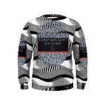 Sometimes Quiet Is Violent Twenty One Pilots The Meaning Of Blurryface Album Kids  Sweatshirt