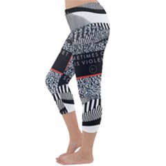 Capri Winter Leggings Back Capri Winter Leggings Back