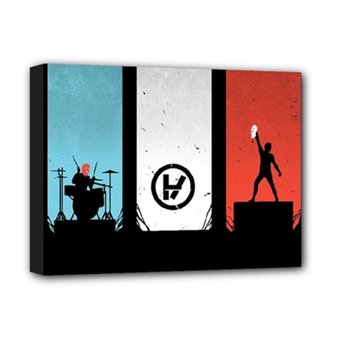 Twenty One 21 Pilots Deluxe Canvas 16  x 12  (Stretched)  from ArtsNow.com