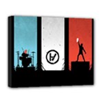 Twenty One 21 Pilots Deluxe Canvas 20  x 16  (Stretched)