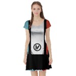 Twenty One 21 Pilots Short Sleeve Skater Dress
