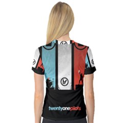 V-Neck Sport Mesh T-Shirt 
