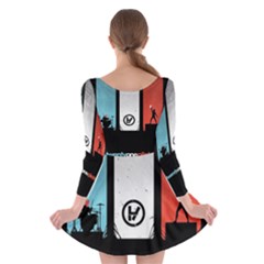 Long Sleeve Skater Dress 