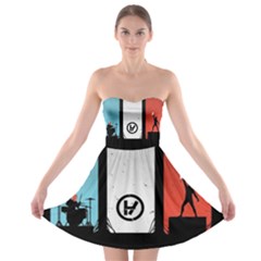 Strapless Bra Top Dress 