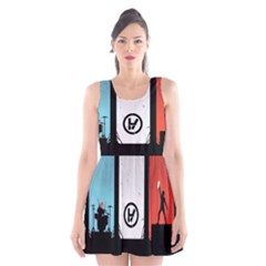 Scoop Neck Skater Dress 