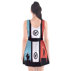 Scoop Neck Skater Dress 