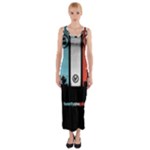 Twenty One 21 Pilots Fitted Maxi Dress