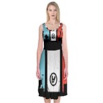 Twenty One 21 Pilots Midi Sleeveless Dress