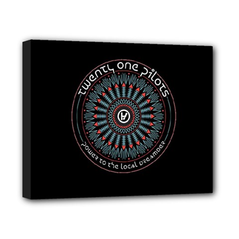 Twenty One Pilots Power To The Local Dreamder Canvas 10  x 8  (Stretched) from ArtsNow.com