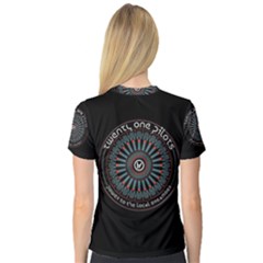V-Neck Sport Mesh T-Shirt 