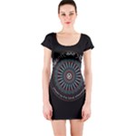 Twenty One Pilots Power To The Local Dreamder Short Sleeve Bodycon Dress