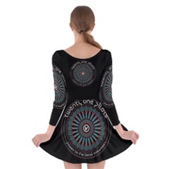 Long Sleeve Skater Dress 
