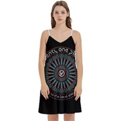 Mini Camis Dress With Pockets 