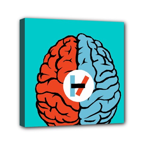 Twenty One Pilots  Mini Canvas 6  x 6  (Stretched) from ArtsNow.com