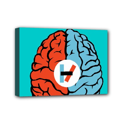 Twenty One Pilots  Mini Canvas 7  x 5  (Stretched) from ArtsNow.com