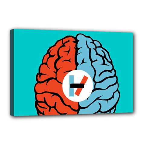 Twenty One Pilots  Canvas 18  x 12  (Stretched) from ArtsNow.com