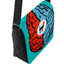 Flap Closure Messenger Bag (L) 
