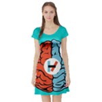 Twenty One Pilots  Short Sleeve Skater Dress