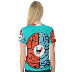 V-Neck Sport Mesh T-Shirt 