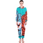 Twenty One Pilots  Hooded Jumpsuit (Ladies)