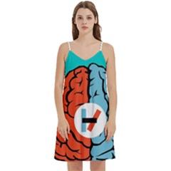 Mini Camis Dress With Pockets 
