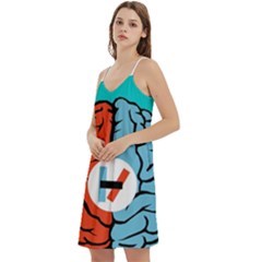 Mini Camis Dress With Pockets 